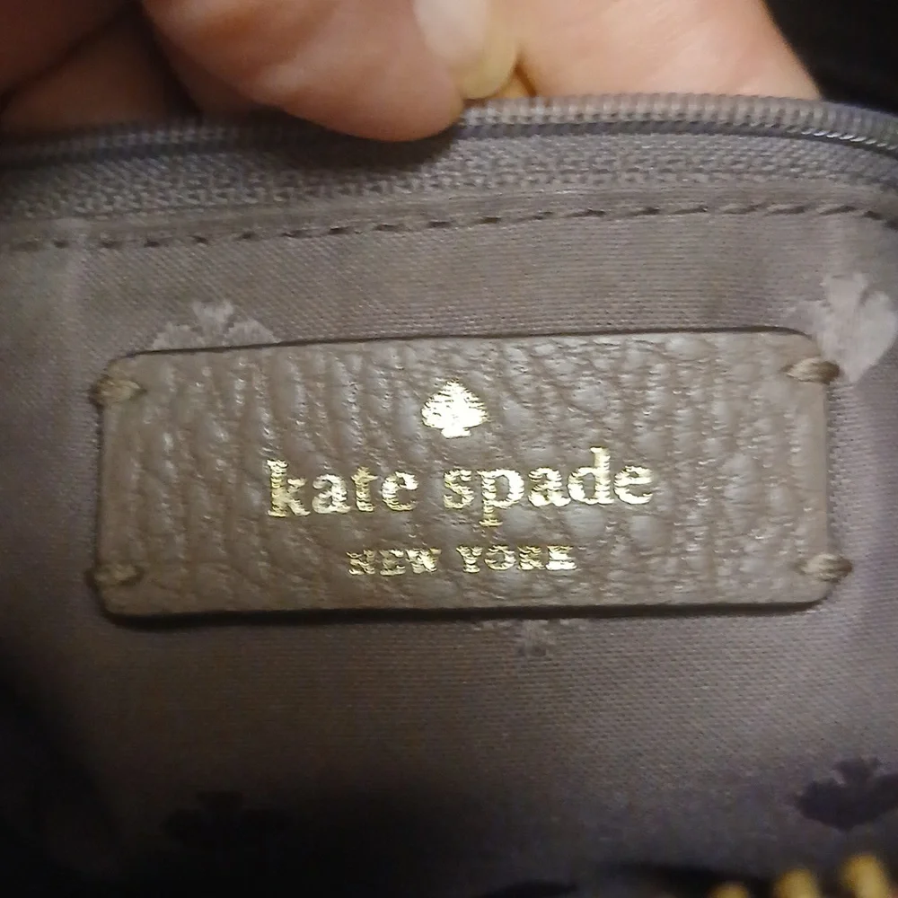 Kate Spade Tan and Cream And Brown  Crossbody Bag 9.5
